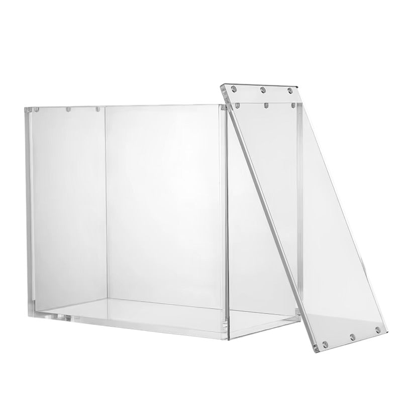 Pokemon ETB Acrylic Display Case for Elite Trainer Box Magnetic 99% UV Protection